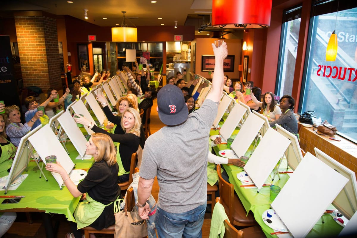 Experience the Fun of Hosting a Paint Party! Start Your Side Hustle.