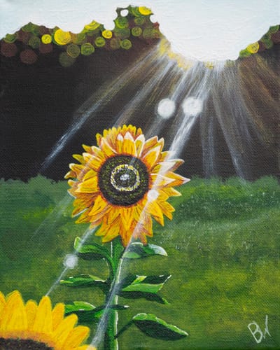 Introducing The PaintNite.com x 1800Flowers.com Painting Contest Winner